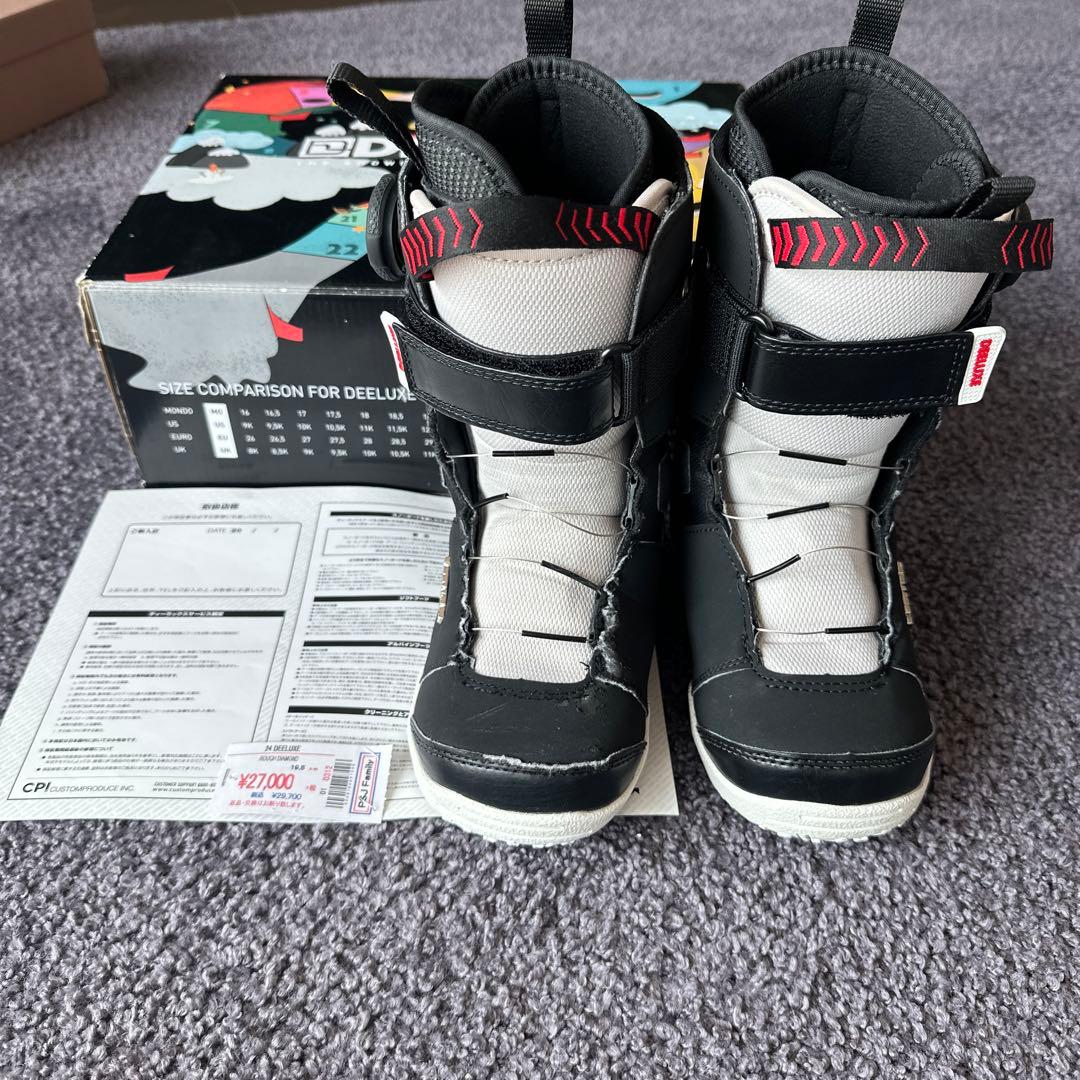 ディーラックス キッズ　ラフダイアモンド ブーツ スノーボード 19.5cm