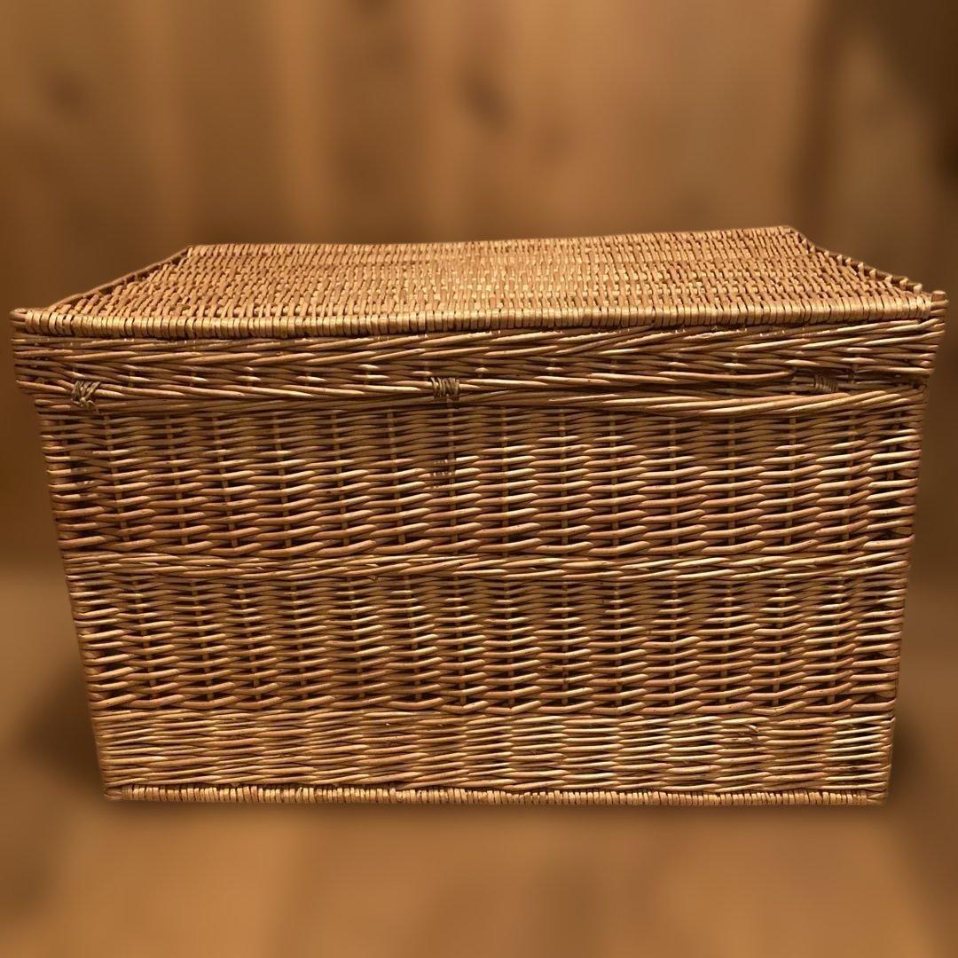 キャトル・セゾン　フランス柳トランク　Lサイズ　雅姫　フランスラタン