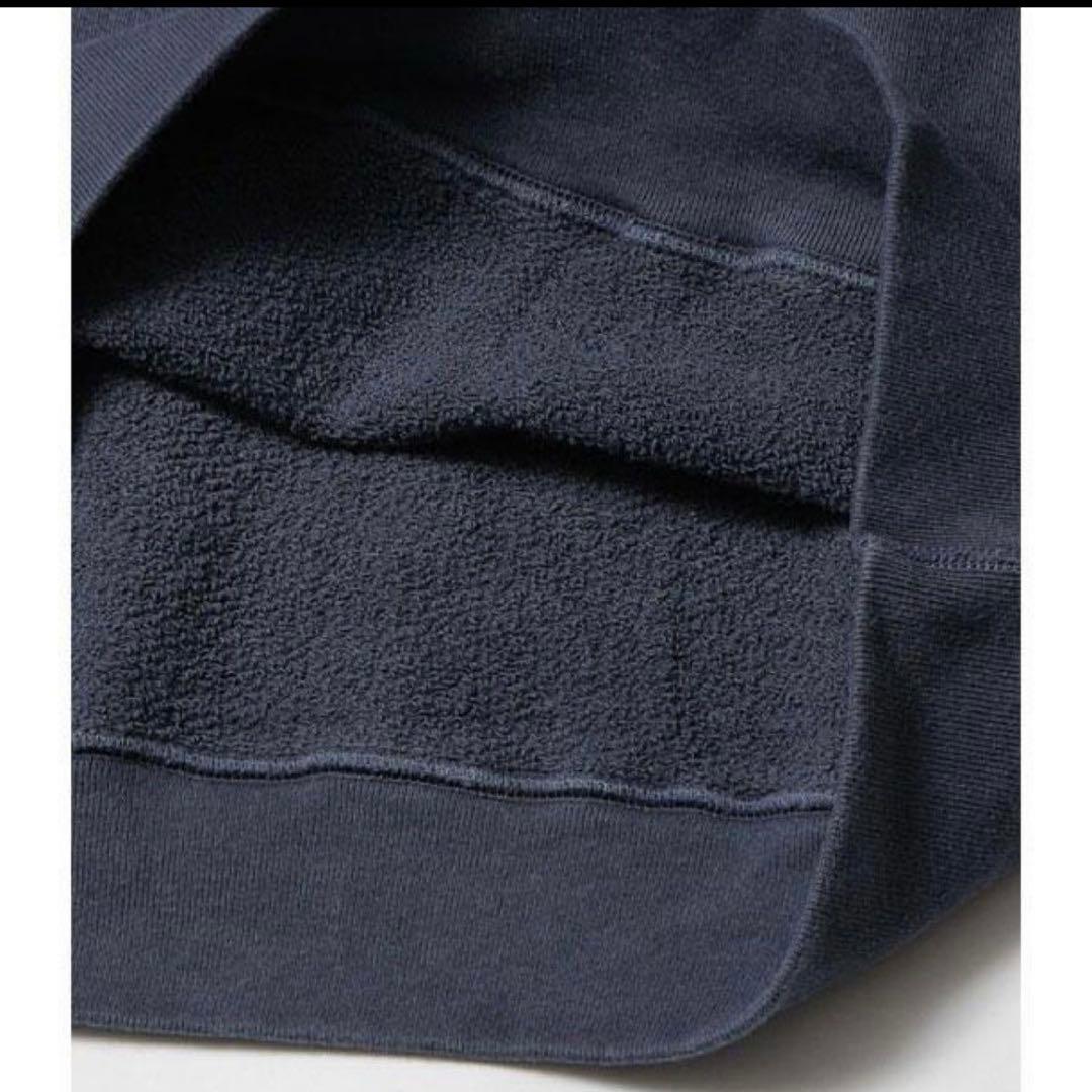 新品タグ　グッドオン　Good On ラグランクルースウェット Pネイビー　L