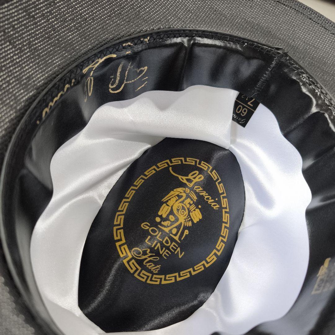 GARCIA HAT【60】ローライダー チカーノ 灰黒ガルシアハット