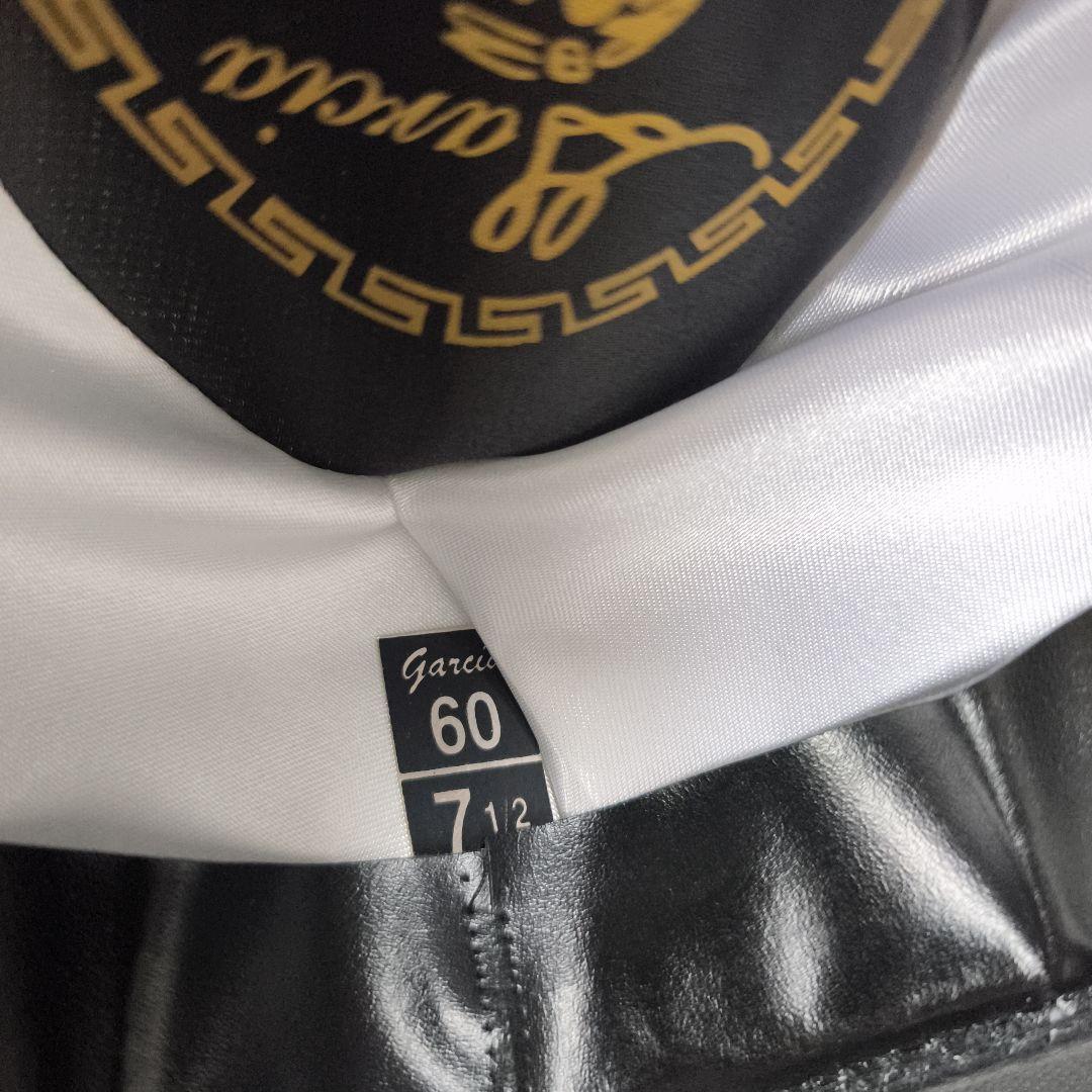 GARCIA HAT【60】ローライダー チカーノ 灰黒ガルシアハット