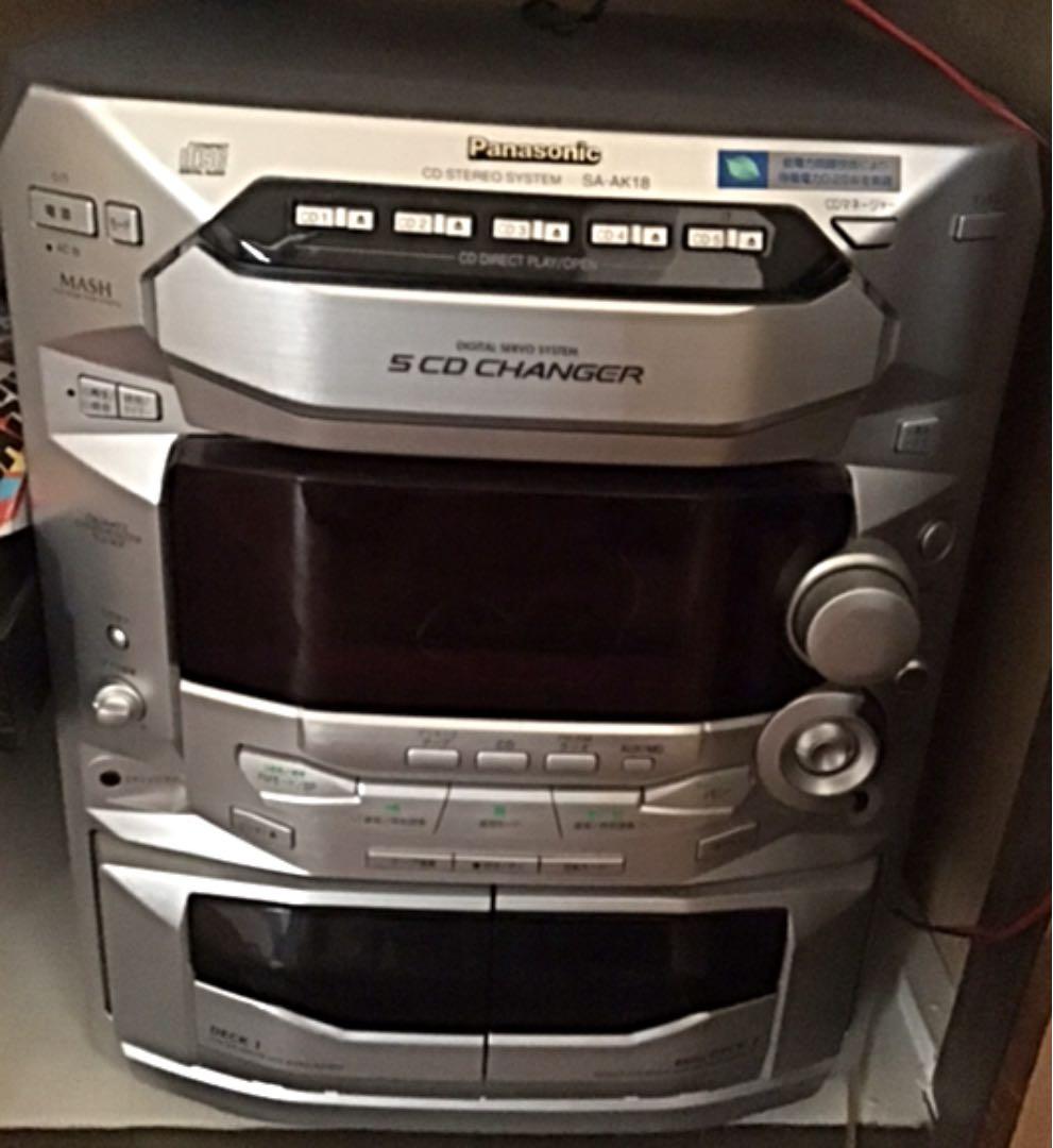 純正オーディオ CD ダブルデッキ5CDチェンジャー