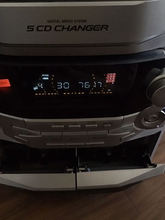 純正オーディオ CD ダブルデッキ5CDチェンジャー