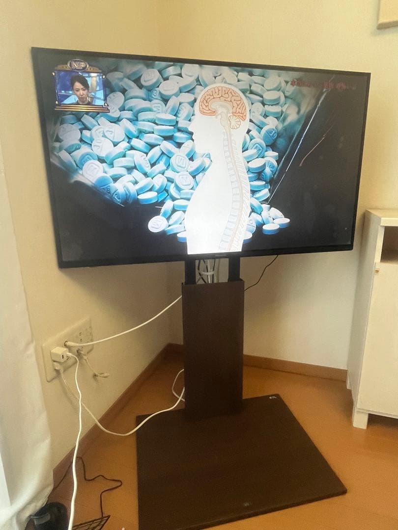 Panasonic 液晶テレビ 43V型 TH-43HX850 テレビ台つき