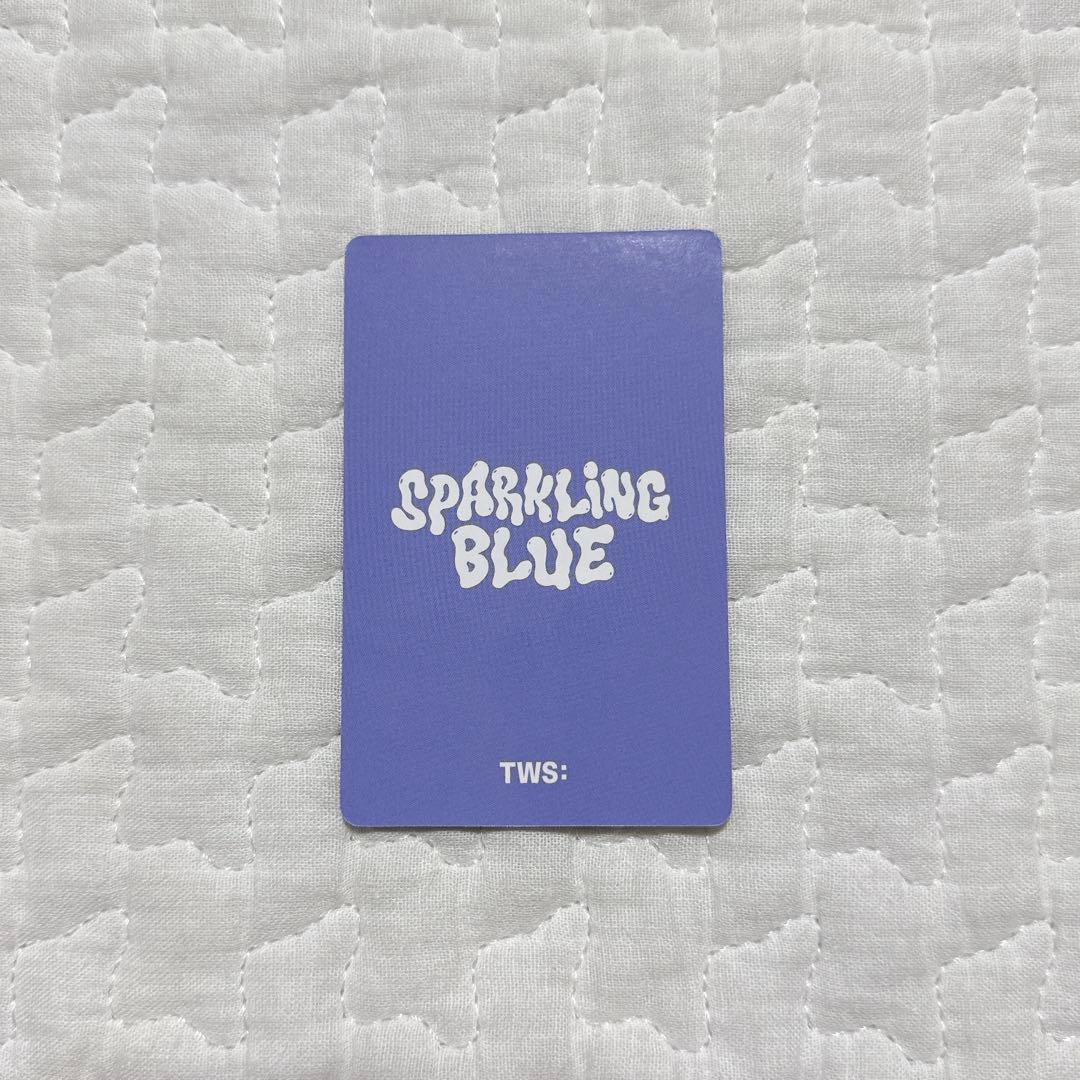 TWS sparklingblue withfans 中華　ジフン