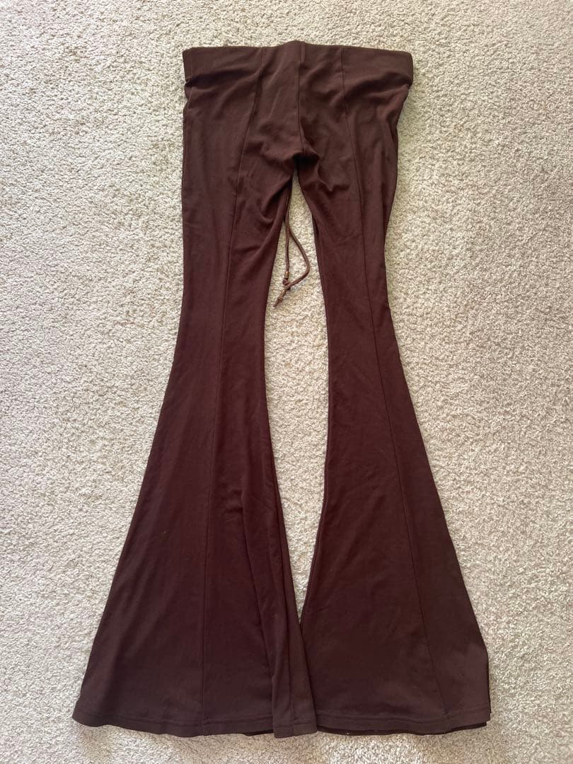 LEGRANDBLEU ブラウンフレアパンツLGBifsixwasnine