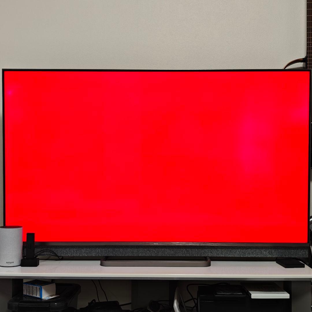 TCL 55C835 QLED 55V Mini LED 量子ドットテレビ