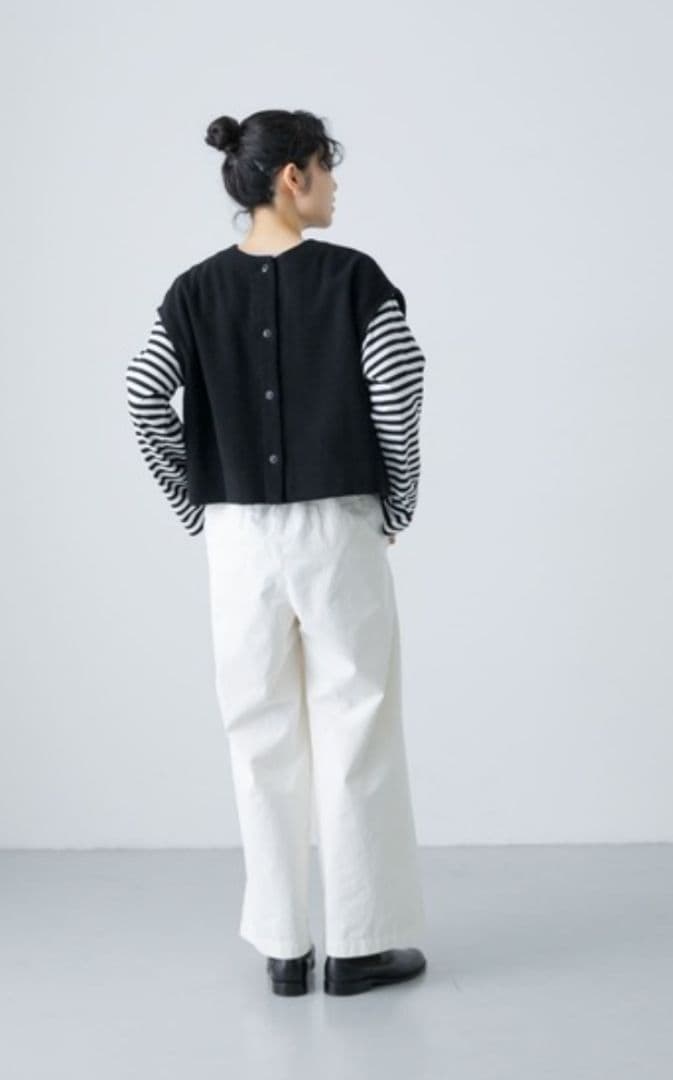 ✨最終値下げ✨かぐれ　ナッピングウール2wayベスト