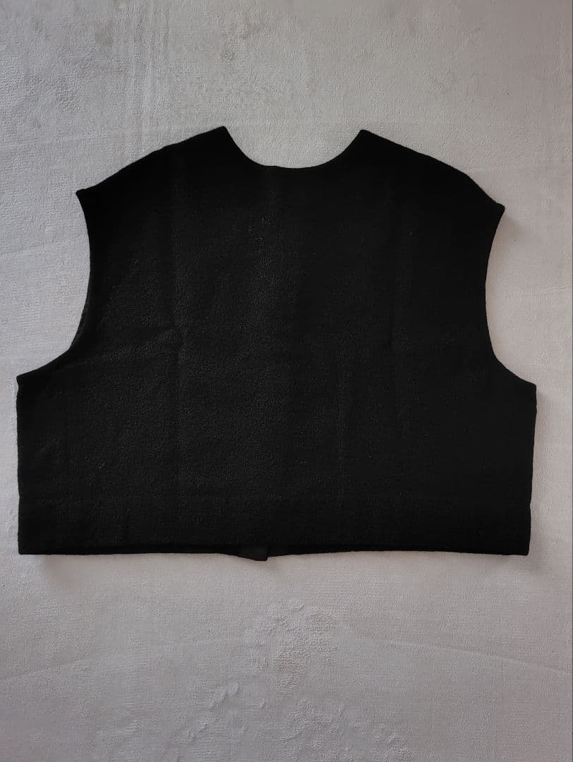 ✨最終値下げ✨かぐれ　ナッピングウール2wayベスト