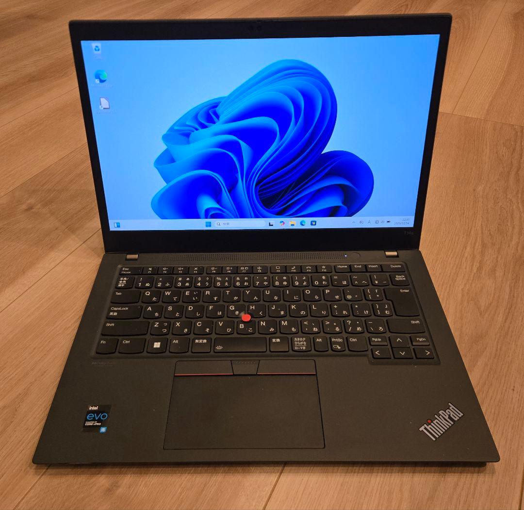 【美品】Lenovo T14s Gen2 4k液晶/第11世代i5/16GB