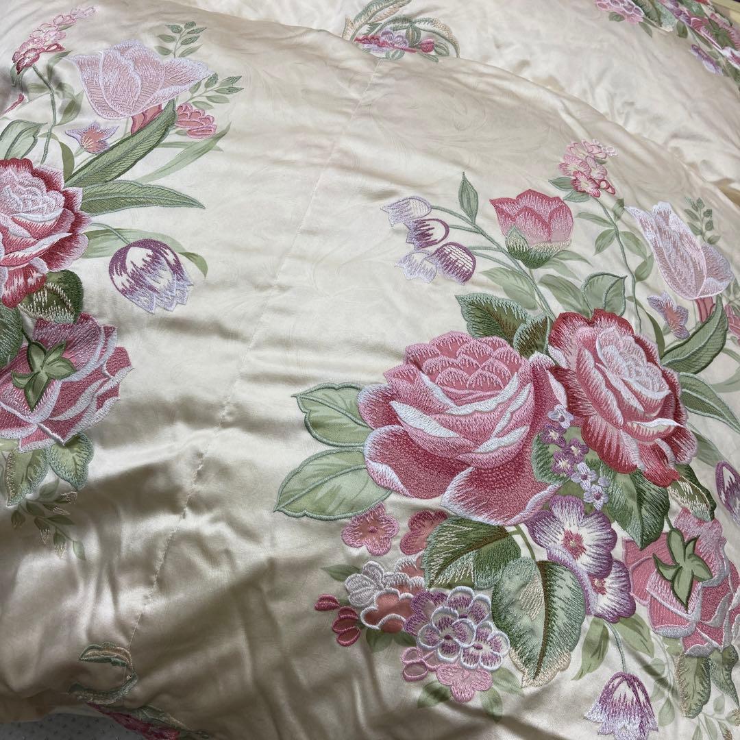 丸八真綿　最高級羽毛布団　ソワリー　シングル