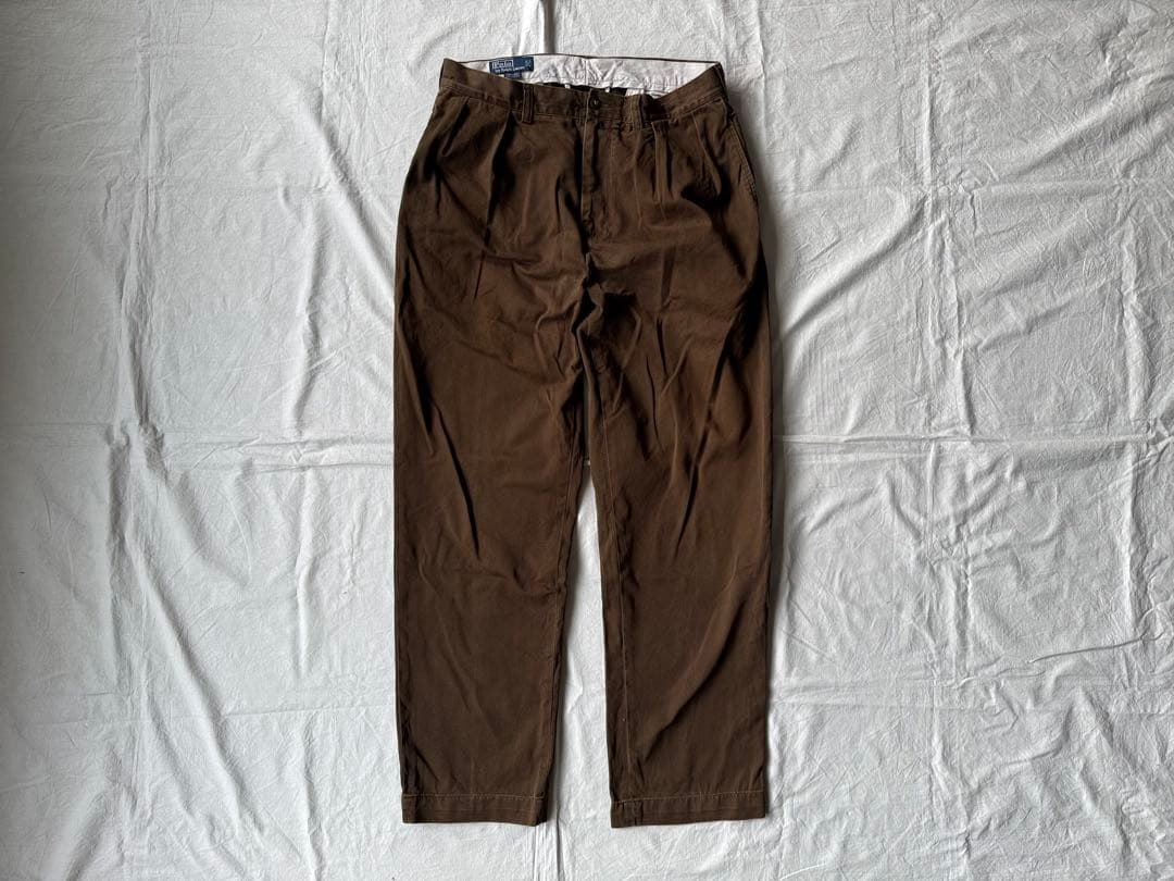 Ralph Lauren \"ANDREW PANT\" 34/32 2タックパンツ