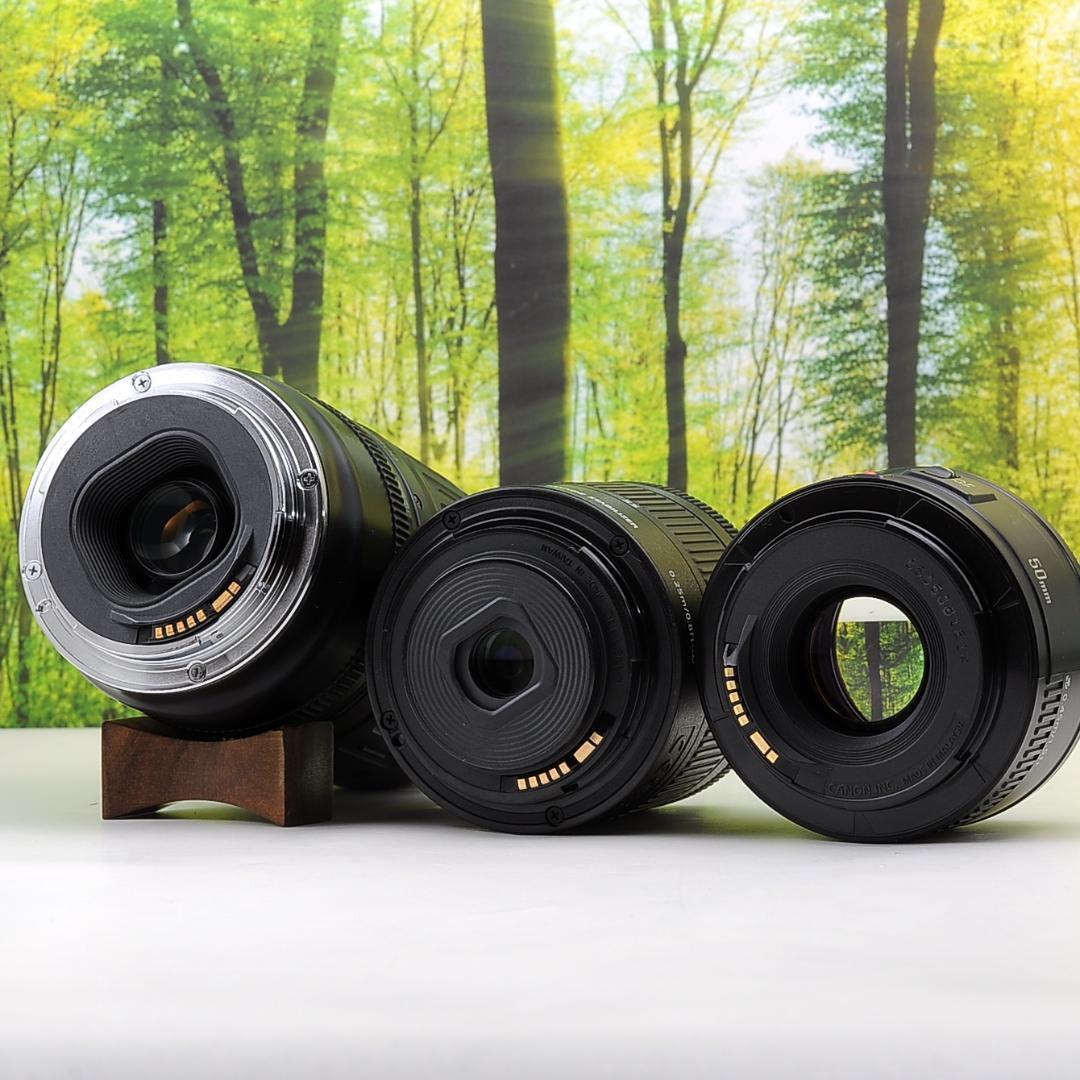 WiFi搭載！キャノン Kiss X9 トリプルセット☆高スペック一眼レフ