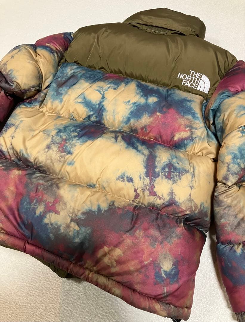 国内正規品 THE NORTH FACE ノースフェイス ヌプシ タイダイ S