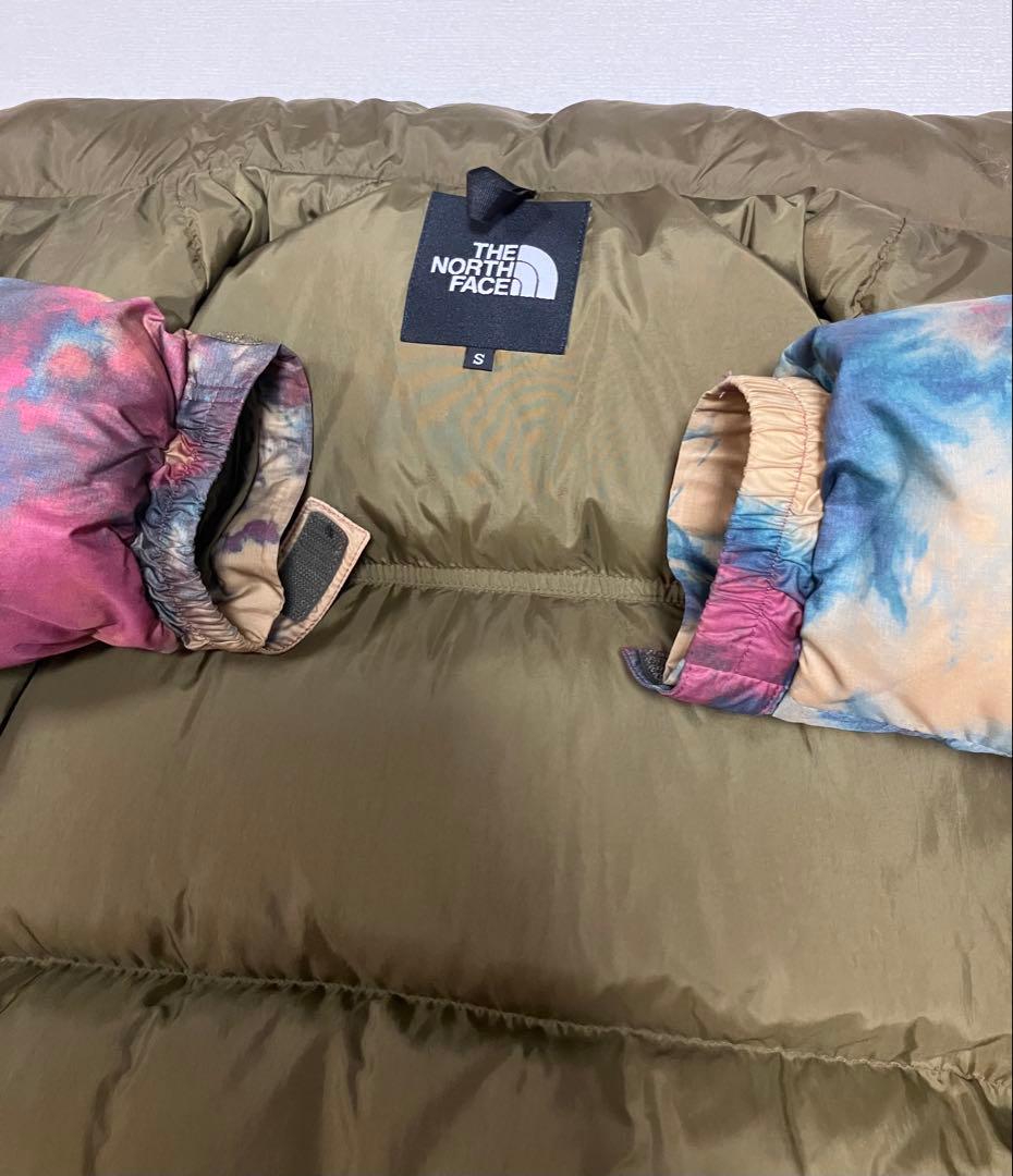 国内正規品 THE NORTH FACE ノースフェイス ヌプシ タイダイ S