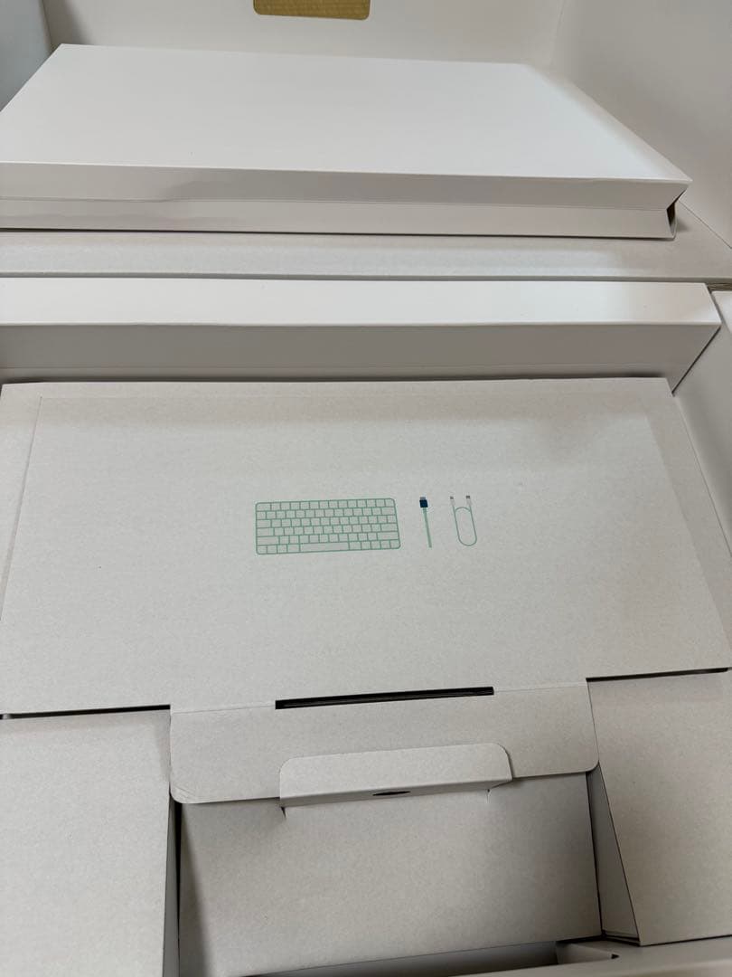 iMac ミントグリーン キーボード・トラックパッド付き