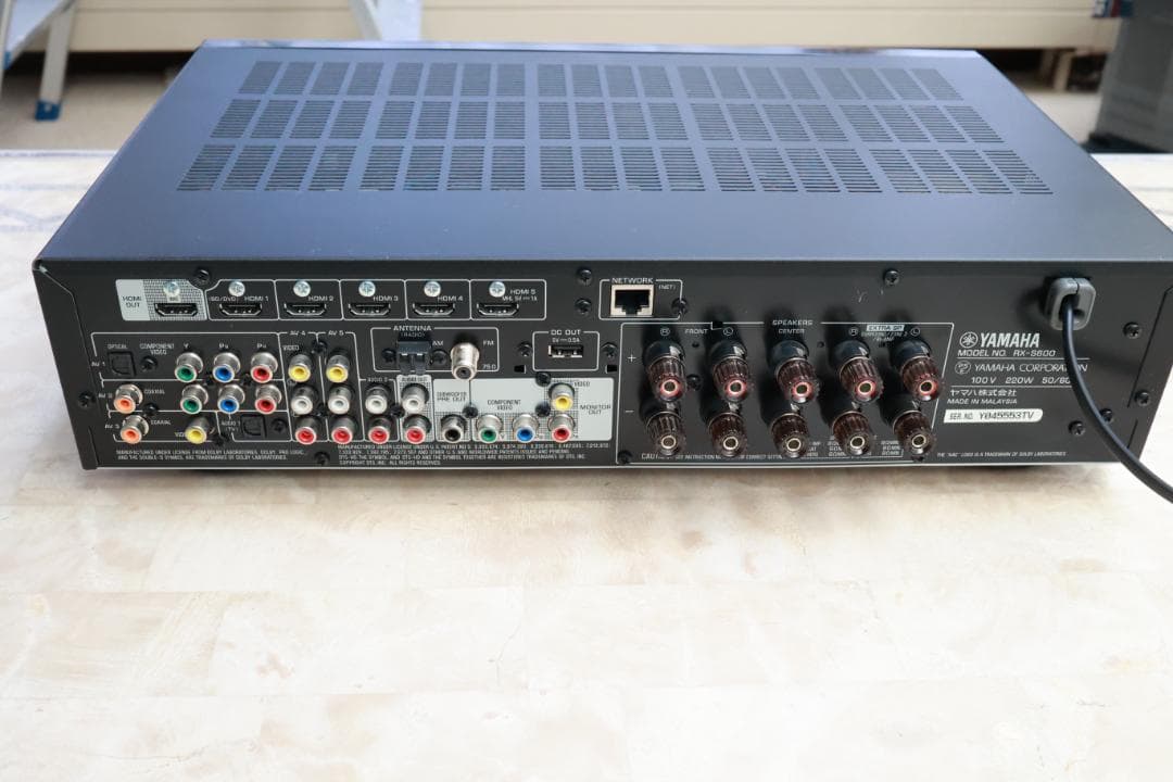 YAMAHA RX-S600 AVレシーバーアンプ　ホームシアター