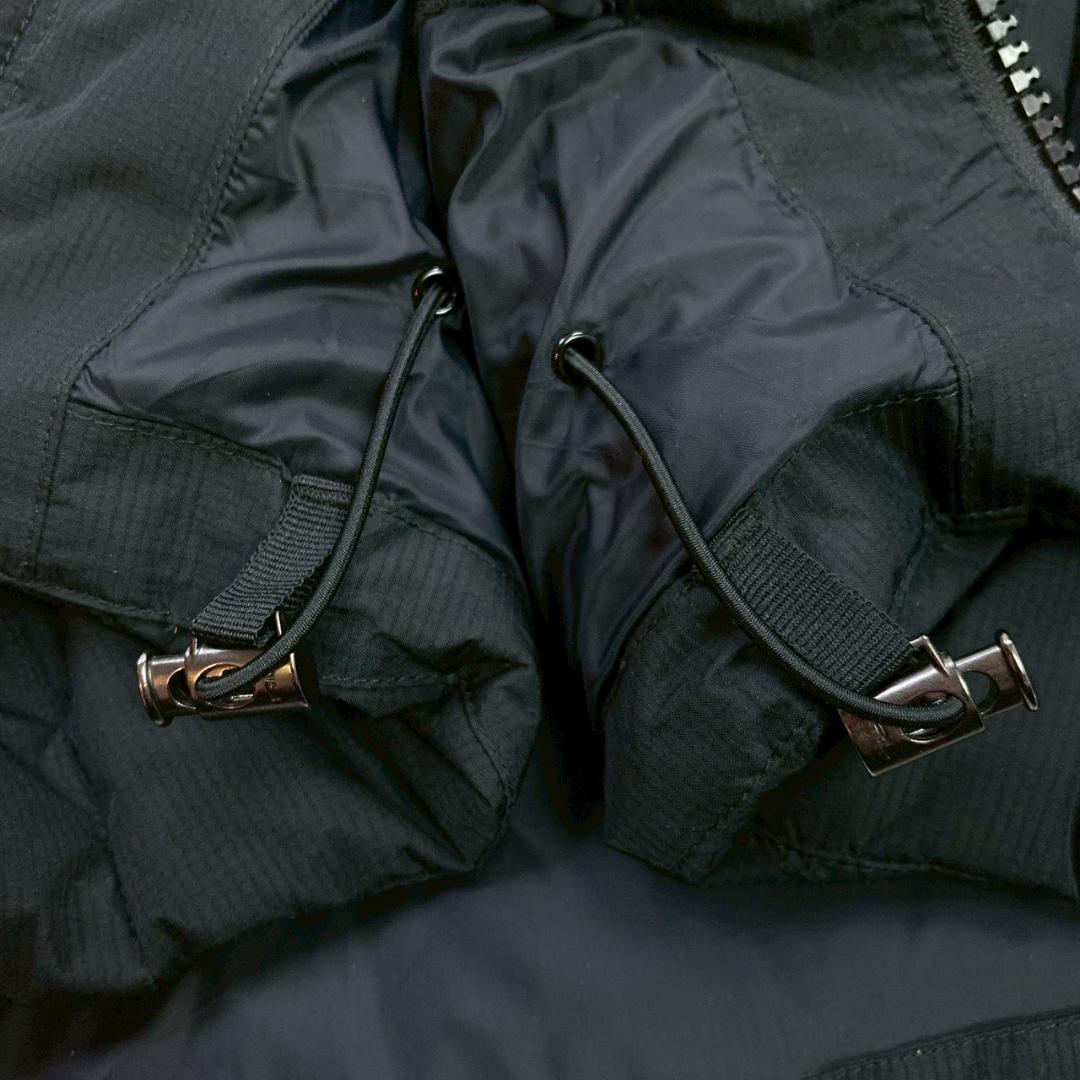 美品★ポロラルフローレン ダウンベスト ビッグポニー刺繍 ブラック M　D992