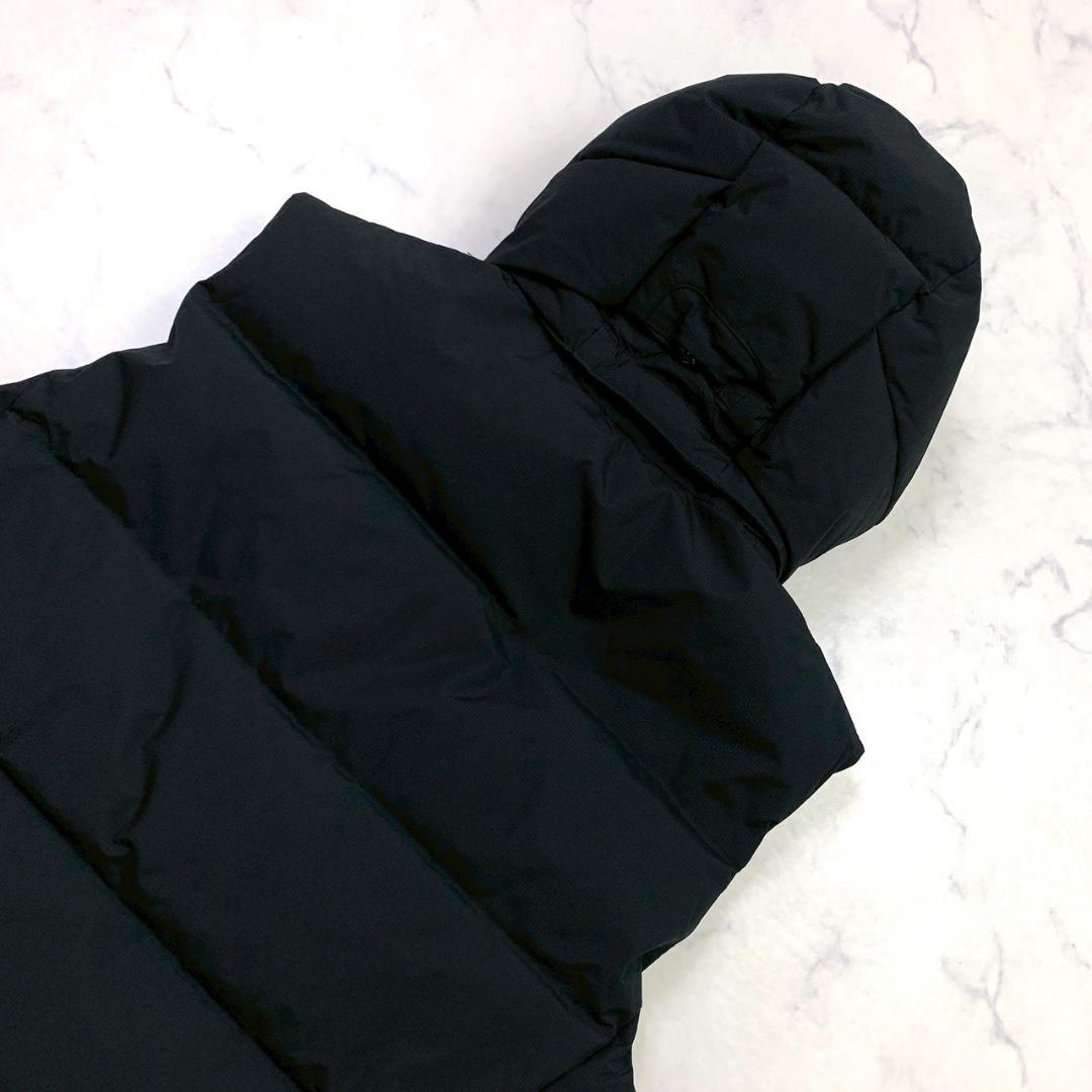 美品★ポロラルフローレン ダウンベスト ビッグポニー刺繍 ブラック M　D992