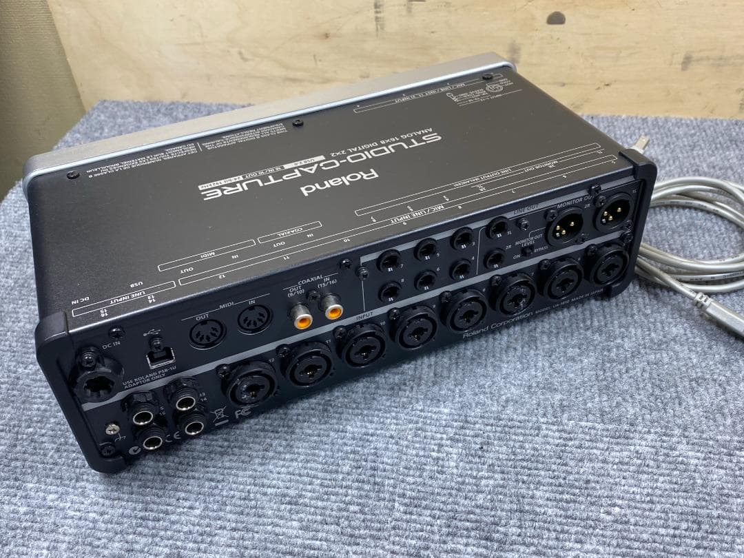 DTM・DAW 826 Roland UA-1610 studio capture