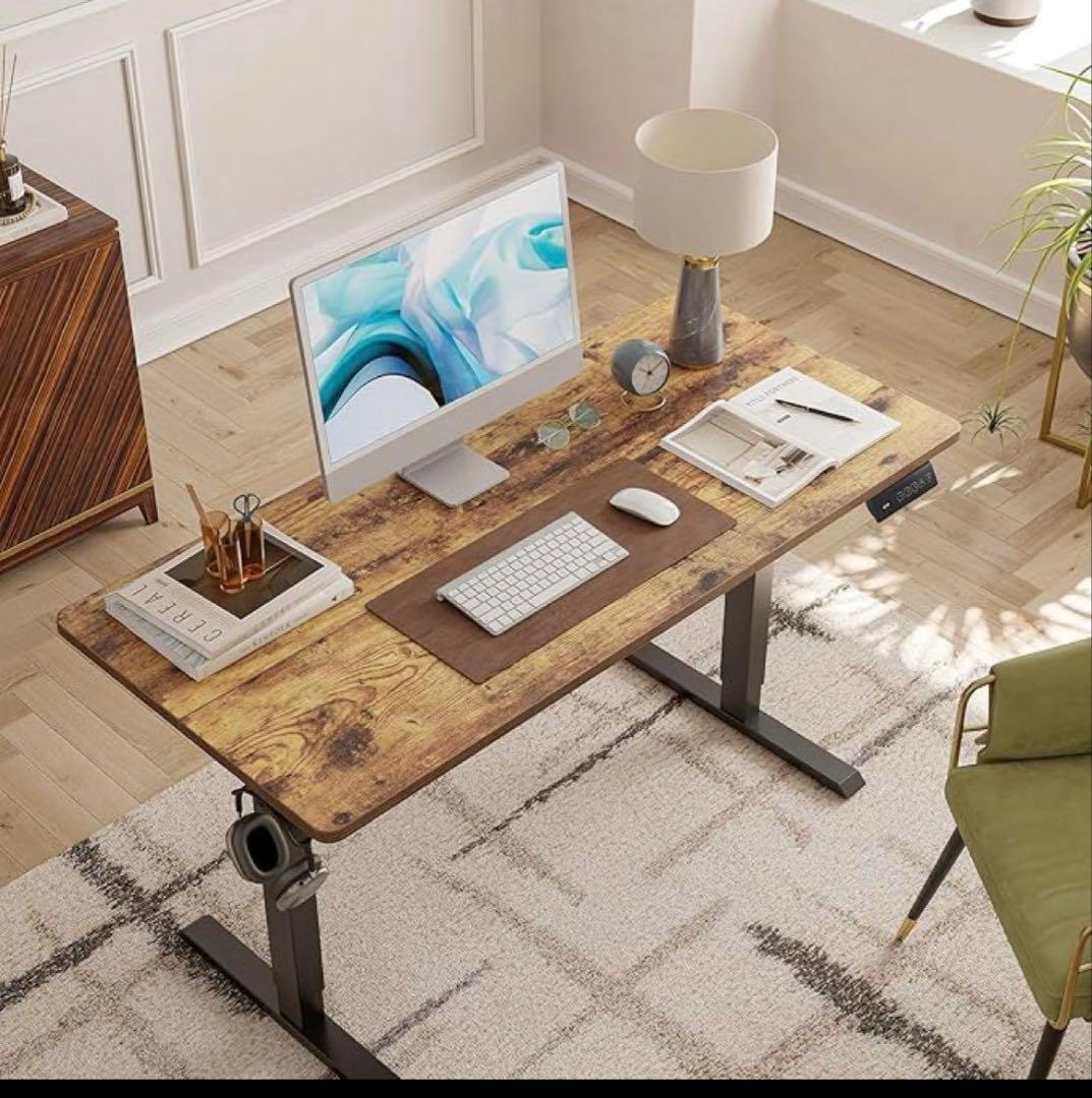 新品✨120×60 電動昇降式デスク スタンディングデスク