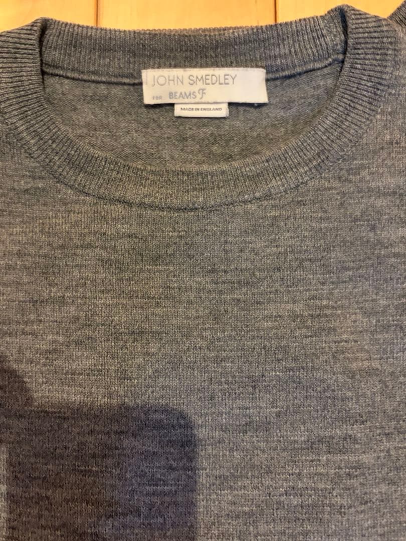 T　ジョンスメドレー　グレー　ニット