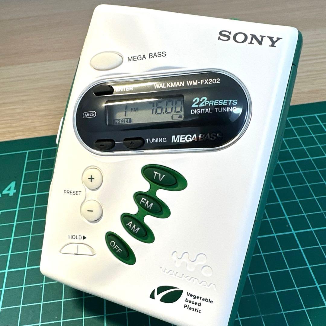 【極美DE可動品】SONY WALKMAN WM-FX202