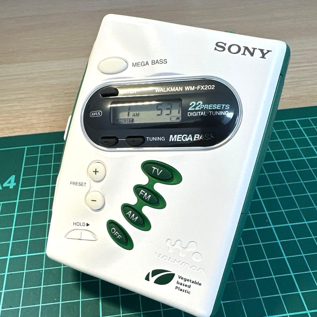 【極美DE可動品】SONY WALKMAN WM-FX202