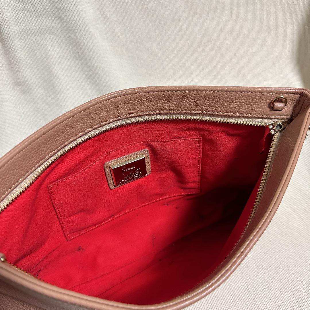 Christian Louboutin ルブタン スタッズ セカンドバッグ