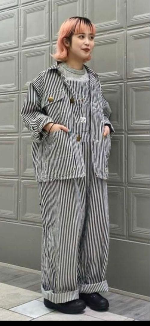 orslow×BEAMSBOY別注commercialcoverallヒッコリー