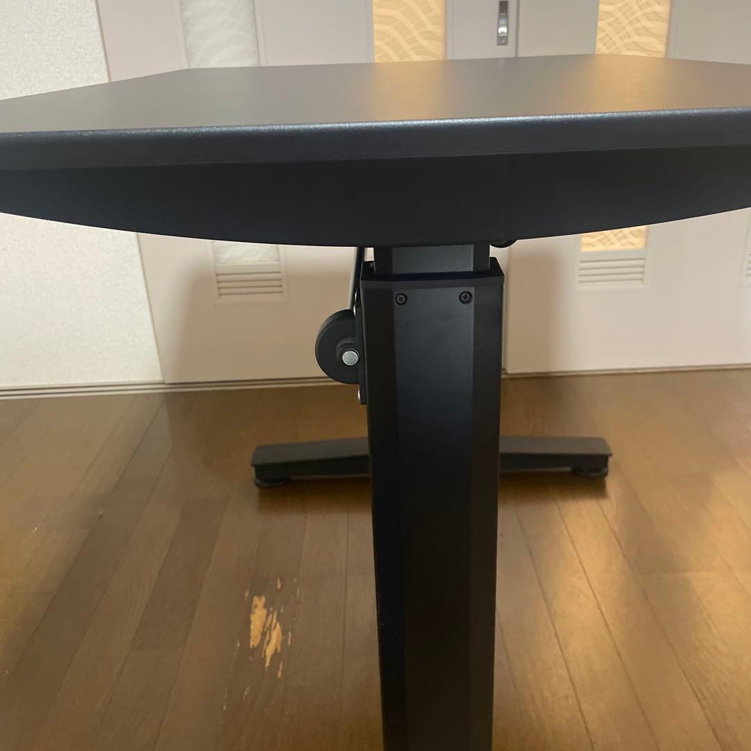 山善(YAMAZEN) 昇降式デスク (ガス圧式)