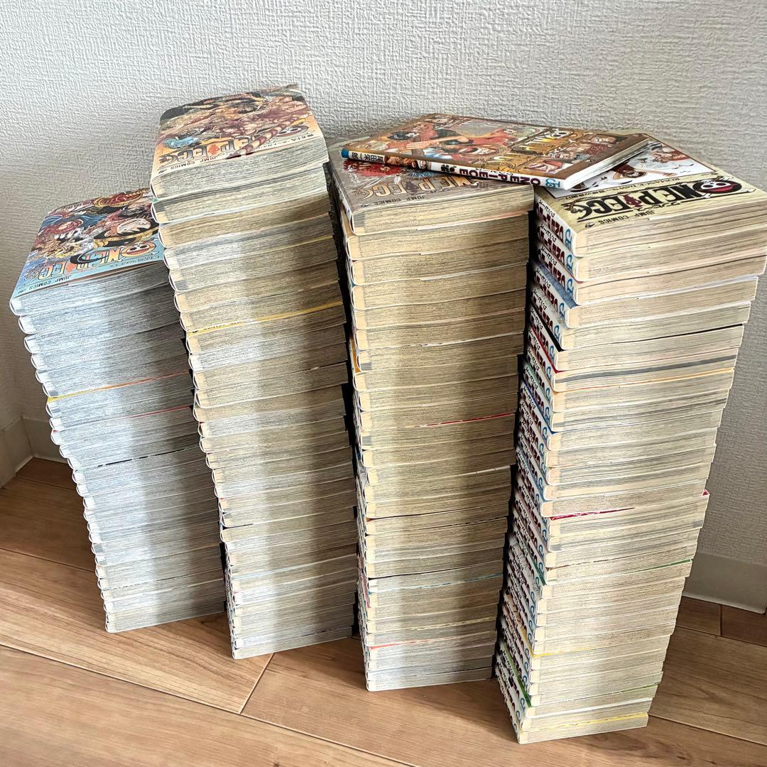 美品 ワンピース 全巻セット 57巻以降初版 0巻〜113巻 ONE PIECE
