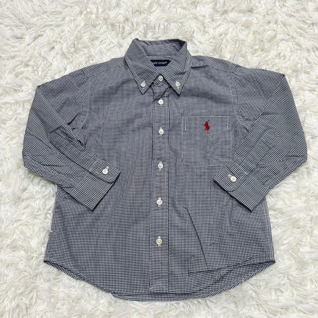 【美品】ラルフローレン フォーマル スーツ キッズ 100 カジュアル 卒服