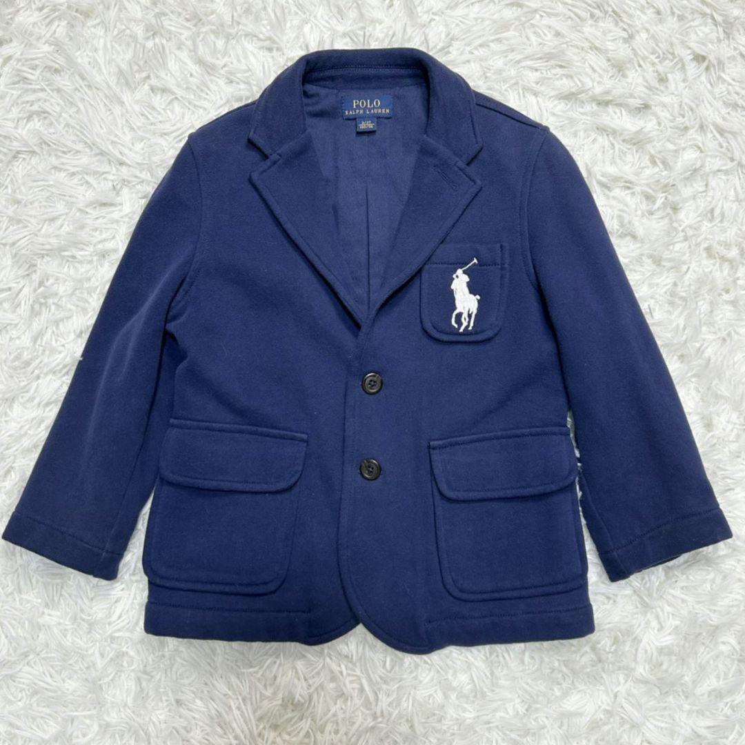 【美品】ラルフローレン フォーマル スーツ キッズ 100 カジュアル 卒服