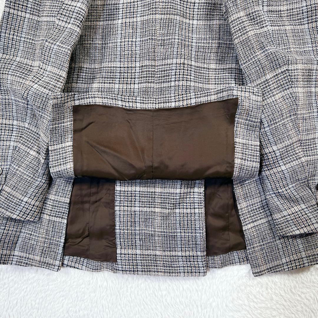 人気✨ガリャルダガランテ 大草直子さんコラボ ピークドラペルジャケット チェック