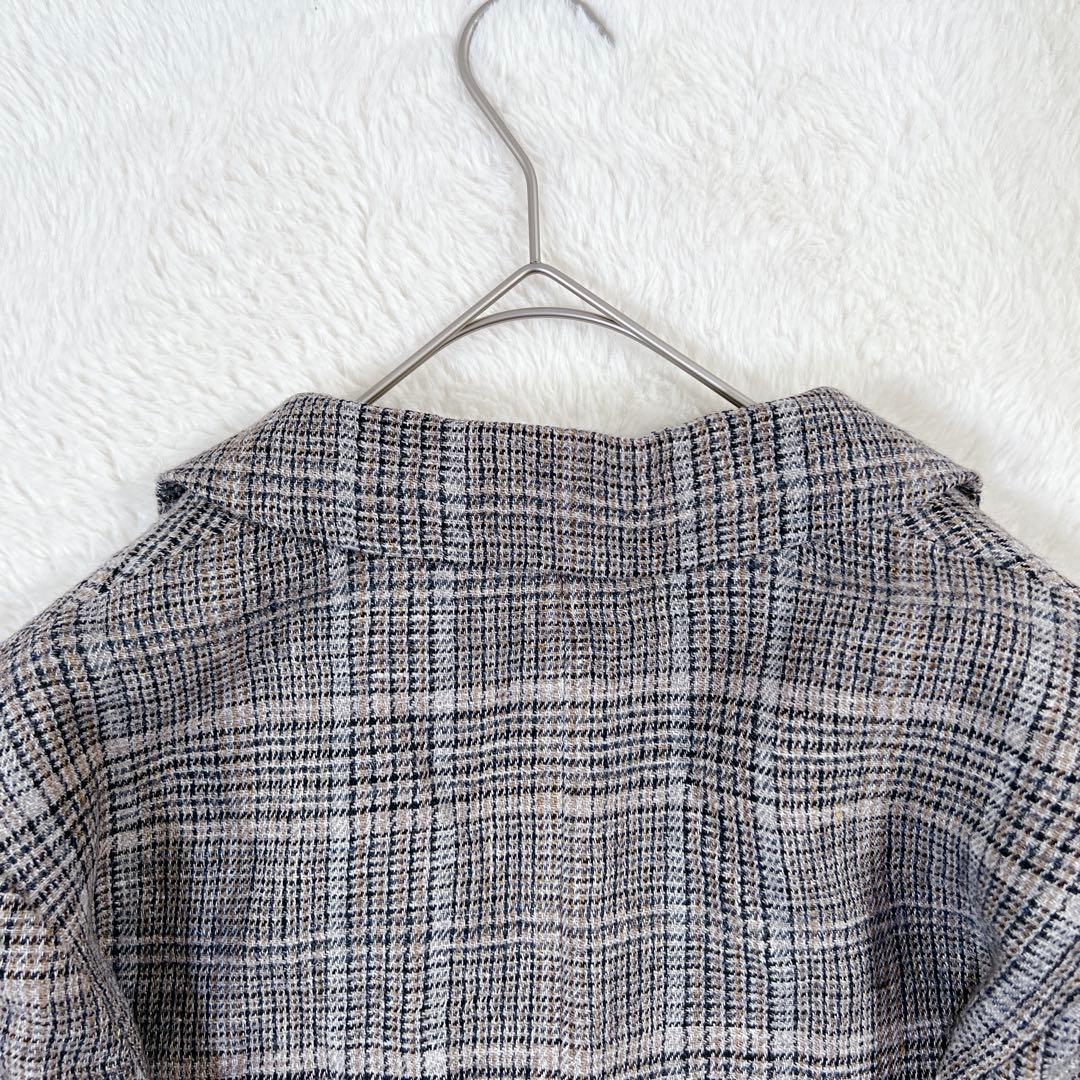 人気✨ガリャルダガランテ 大草直子さんコラボ ピークドラペルジャケット チェック