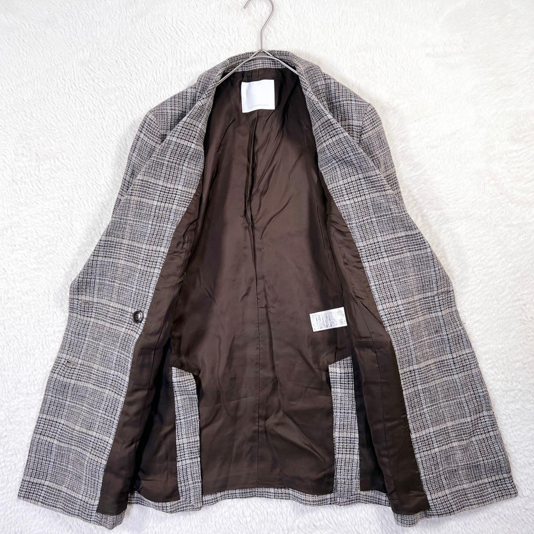 人気✨ガリャルダガランテ 大草直子さんコラボ ピークドラペルジャケット チェック