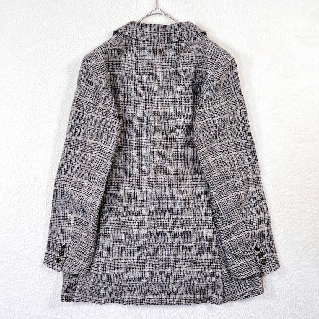 人気✨ガリャルダガランテ 大草直子さんコラボ ピークドラペルジャケット チェック