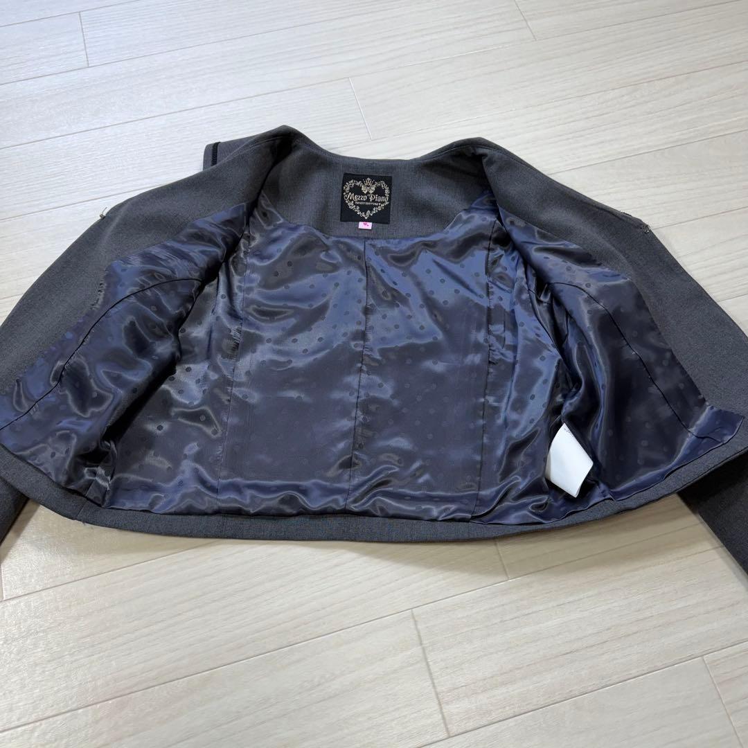 極美品 メゾピアノジュニア 大きい 160 セ－ラ－ジャケットワンピース 4点