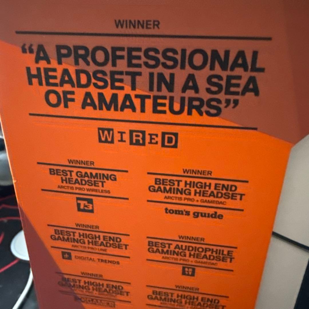 新品未使用未開封SteelSeries Arctis Pro + GameDAC