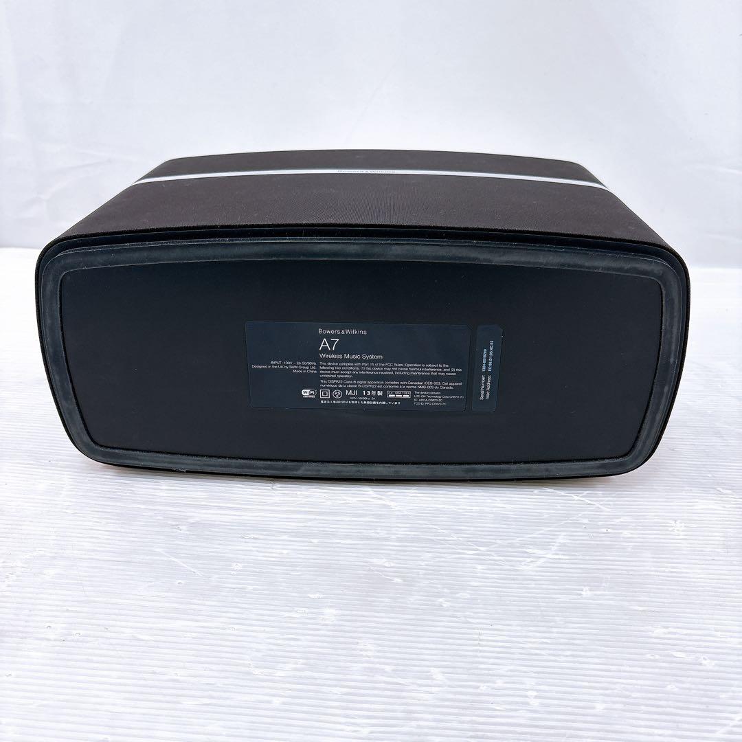 【極美品】Bowers & Wilkins B&W スピーカー A7 リモコン付