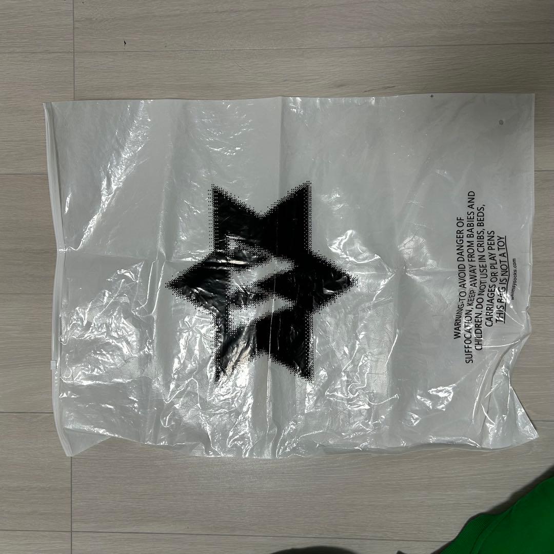 Creekロゴスウェット 緑色 WHIMSY