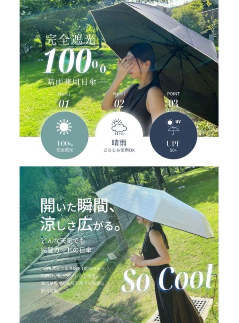 折りたたみ日傘 晴雨兼用 しいちゃん