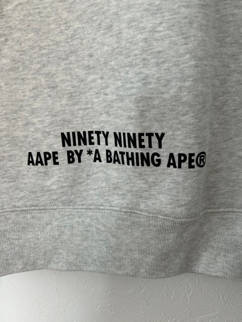 【希少】9090×Aapeコラボ　トレーナー　XLサイズ