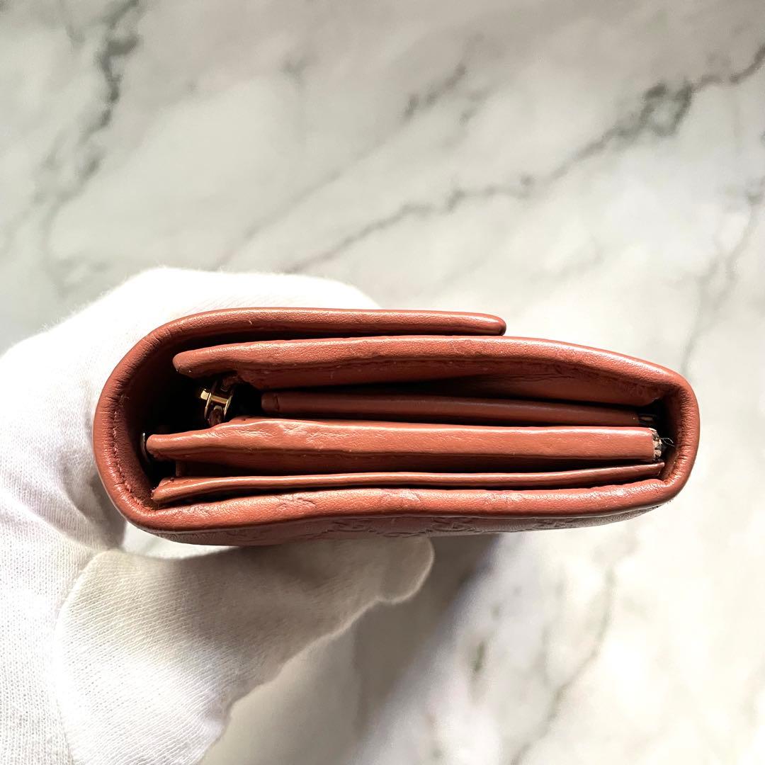 GUCCI グッチ マイクロシマ GGメタルロゴプレート　長財布　0120-②