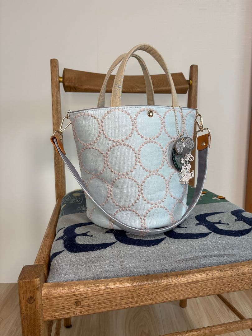 新入荷▪︎ミナペルホネン▪︎ハンドメイド▪︎2way マール bag