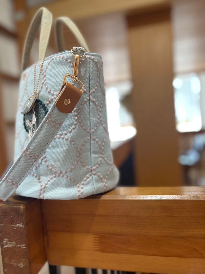 新入荷▪︎ミナペルホネン▪︎ハンドメイド▪︎2way マール bag