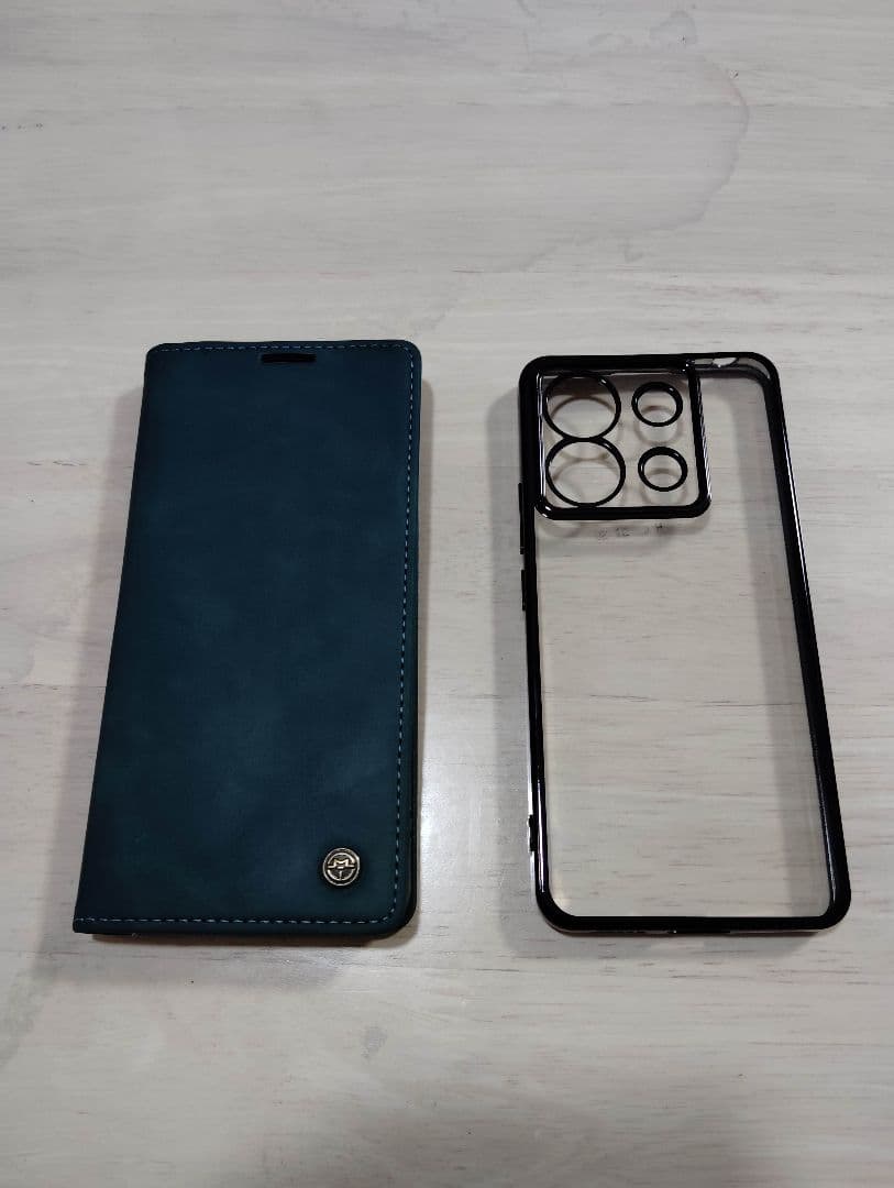 Redmi Note 13 Pro 5G 本体、社外ケース、液晶保護フィルム付