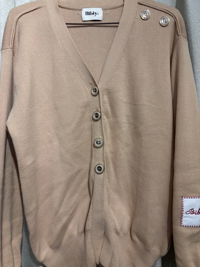 BIBIY. DINER CARDIGAN ベージュ
