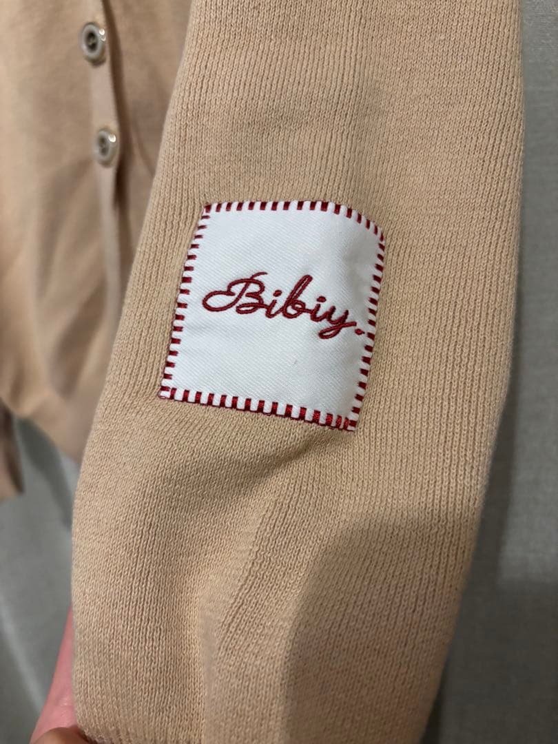 BIBIY. DINER CARDIGAN ベージュ